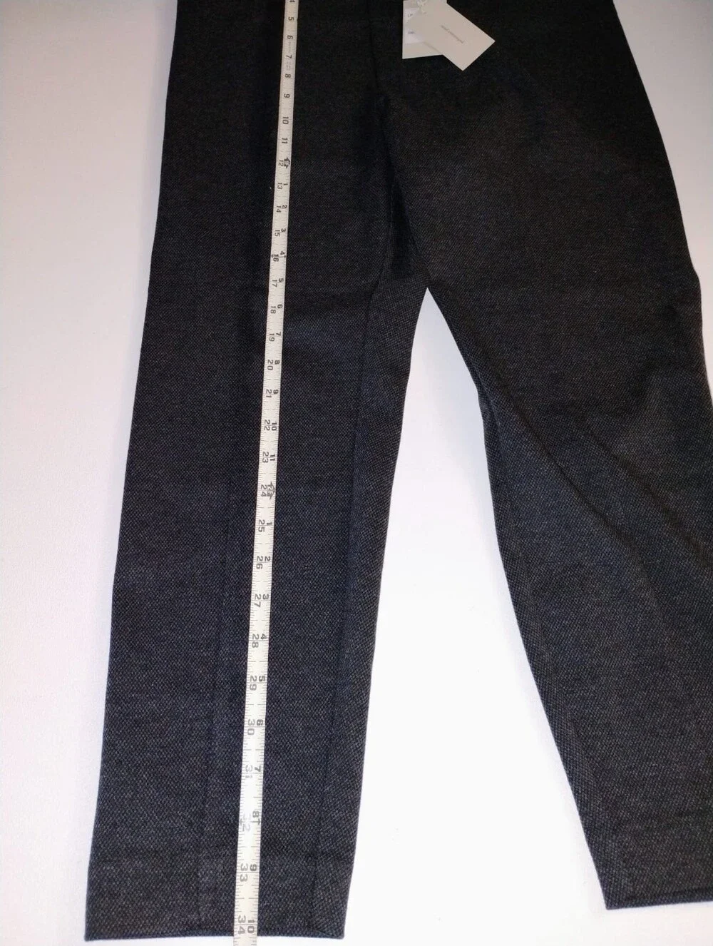 ecru Women's Dark Charcoal  Dress Pants New Size LP - Picture 2 of 5